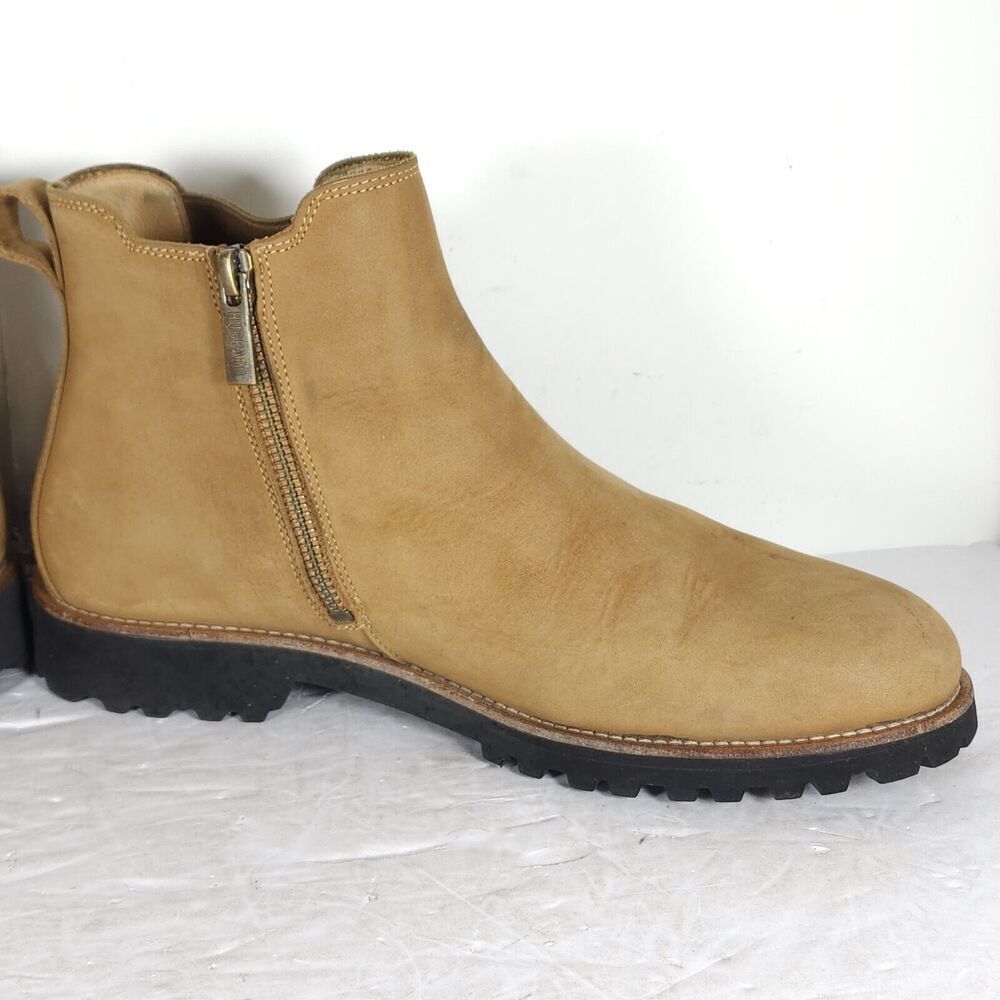 Samuel Hubbard Women's US 9,5 Ginger Nubuck Leather Pull On Ankle Chelsea Boots - Picture 6 of 16